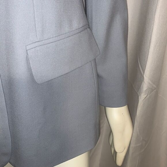 Liz Clairborne Collection wool button-down vintage oversized blazer. Size 8 - Picture 6 of 16